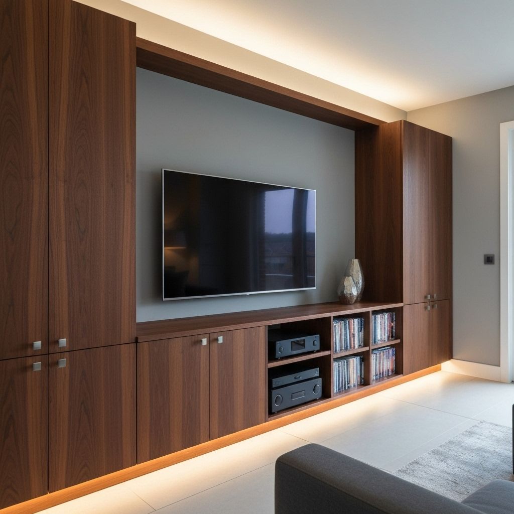Built-ins & Media Walls by SAJO Custom Design