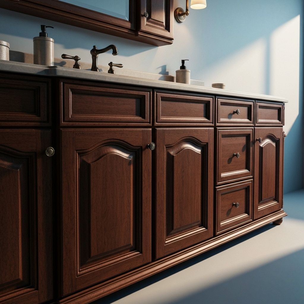 Traditional Elegance bathroom vanity style
